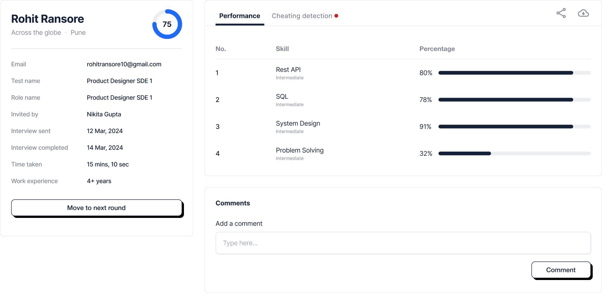 sample interview sections interview god